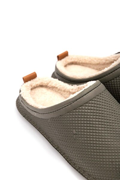 GEZER Marka Erkek Içi Peluş Comfort Taban Eva Ev Terliği