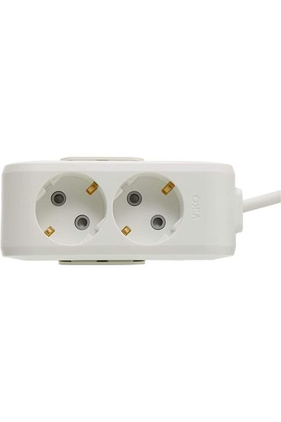 STOREMAX Svticaret Multi-Let 2-Piece Grounded Wired Plug 1Mt Socket Mhm 1053513