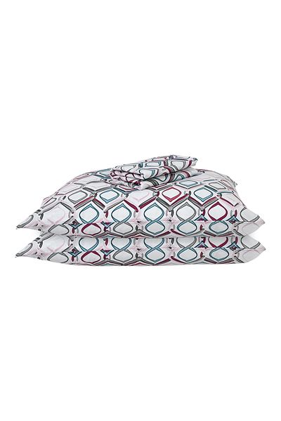 femmhome طقم ملاءة جاهزة مزدوجة كبيرة الحجم من Ranforce مقاس 180x200+30 سم