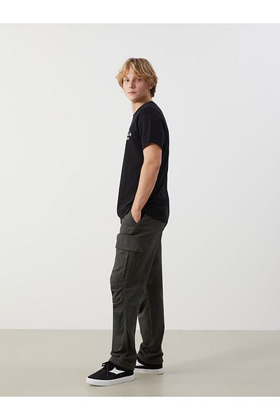 LC Waikiki New Season Comfortable Fit Gabardine Men's Cargo Trousers - S52938Z8
