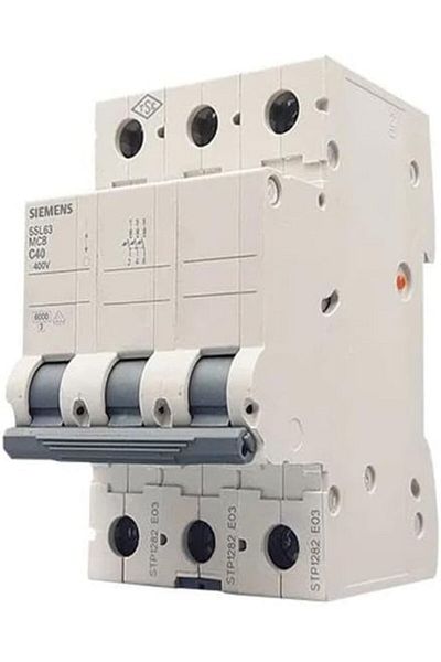 STOREMAX lvnmblya 40A; 3 فاز؛ 5SL كلاسيكية مع مفتاح تلقائي؛ 6 كيلو أمبير؛ نوع سي؛ شخصية بطيئة S