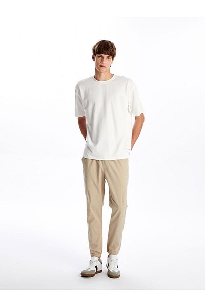 LC Waikiki Ανδρικό παντελόνι Jogger XSIDE Standard Mold Gabardine