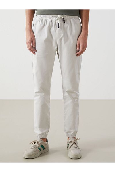 LC Waikiki Ανδρικό παντελόνι Jogger XSIDE Standard Mold Gabardine