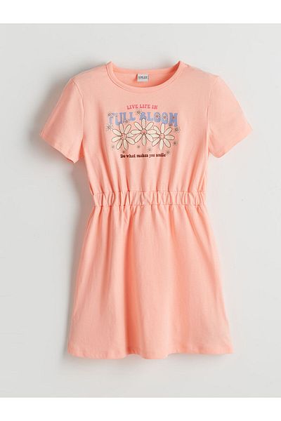 LC Waikiki Lcw Eco Crew Neck Girls' Dress