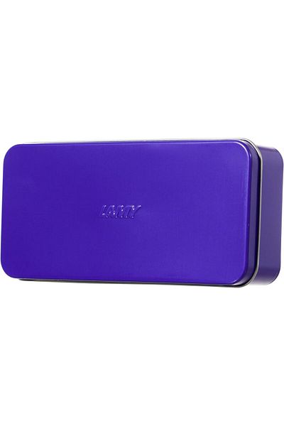 STOREMAX MU-ARTSHOP Safari Violet Metal Box, Trusa pentru creion, pentru 2-3 creion, Violet tnca 871301