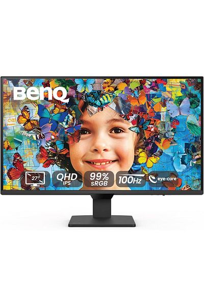 BENQ GW2790Q 27” 2K QHD 100Hz IPS Eye-Care Monitor, HDMI, DisplayPort, 2560×1440