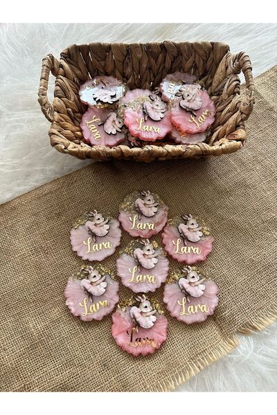 Karudesignn 20 قطعة مغناطيس إيبوكسي مجسم