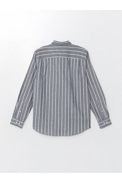 LC Waikiki Regular Fit Long Sleeve Striped Men's Shirt