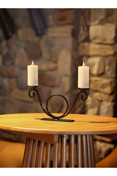 Samsun Demsa Demir Ferforje Modern Demir Ferforje Şamdan Mumluk