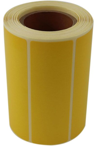 STOREMAX Muartshop Labels , Ready to Go Get It Yellow Floor Printed Coated Label 100mm X 30mm 50 in a Roll