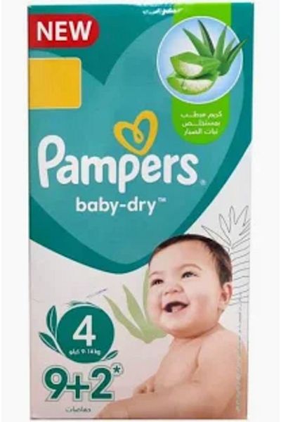 Pampers NO 4 (9-14 KG) 11PCS