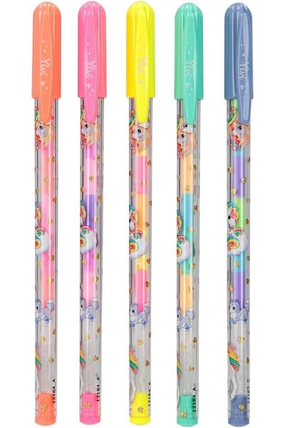 STOREMAX Mu-Artshop Set of Gel Pens, Rainbow Tnca 871301