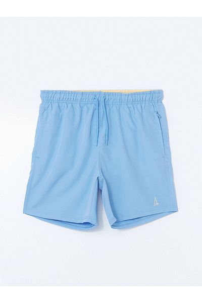 LC Waikiki Southblue Short Length Basic Men's Swim Shorts