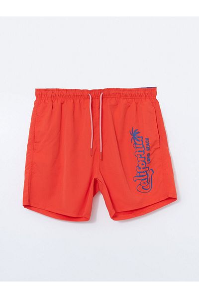 LC Waikiki Ανδρικό σορτς κολύμβησης με στάμπα Xside Short Size