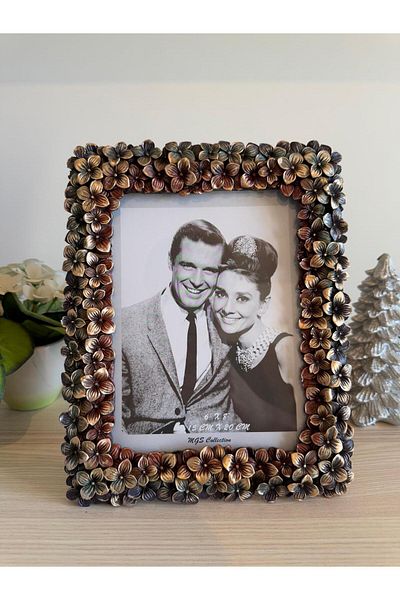 MGS COLLECTION Decorative Picture Frame Daisy Frame 15X20 cm