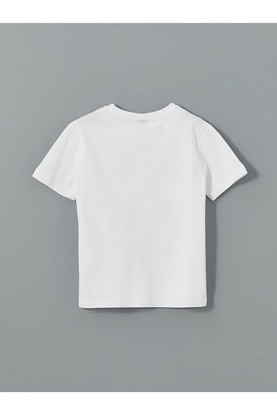 LC Waikiki Crew Neck Printed Boy's T-Shirt
