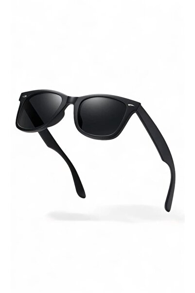 Roger Bacon Matte Black Classic Men's Sunglasses