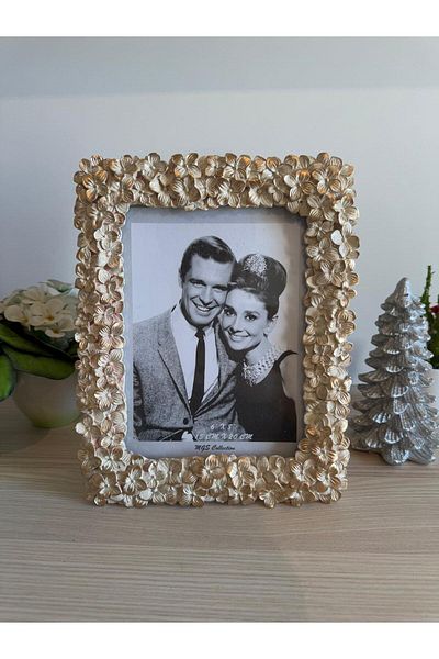 MGS COLLECTION Decorative Picture Frame Daisy Frame 15X20 cm
