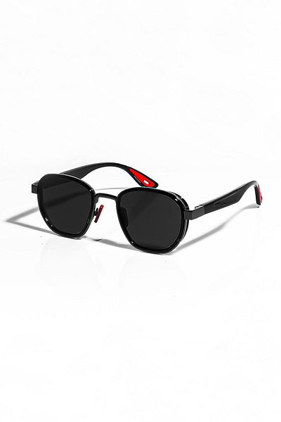 Roger Bacon Black Sunglasses for Men and Women - Uv400 Glass