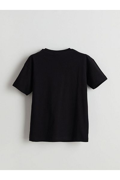 LC Waikiki Tricou pentru băiat cu gât crew de sezon nou - S5I179Z4