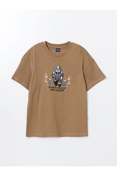 LC Waikiki Νέα σεζόν Crew Neck Boy's Tisort - S5IU51Z4