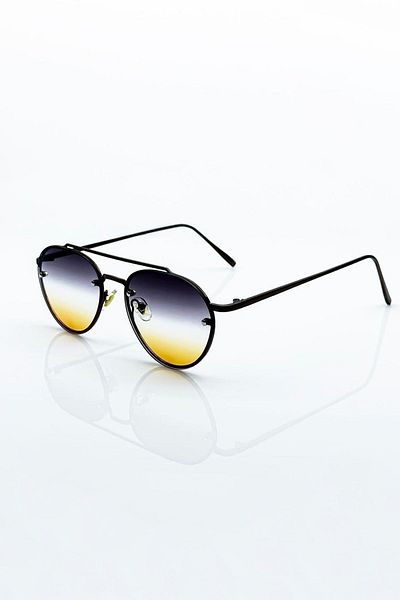 Roger Bacon Unisex Oval SunGlasses - Metal Frame
