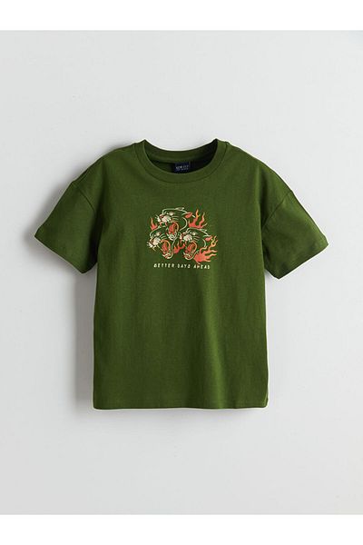 LC Waikiki Παιδικό μπλουζάκι Crew Neck Boy - S5IU50Z4
