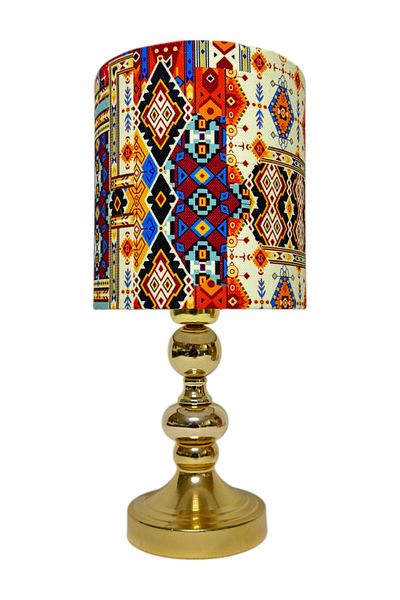 Göksu Lighting Ethnic Fabric Lampshade Model