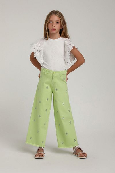 HAUSEkids 4-14 Years Gloria Premium New Girl's 3-Piece Set-Pistachio Green