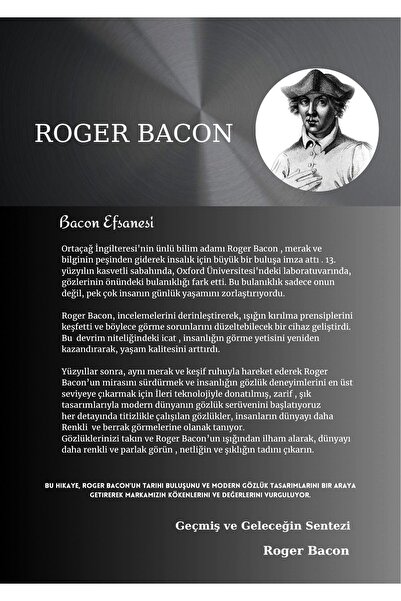 Roger Bacon Men's Sunglasses - Shino Black