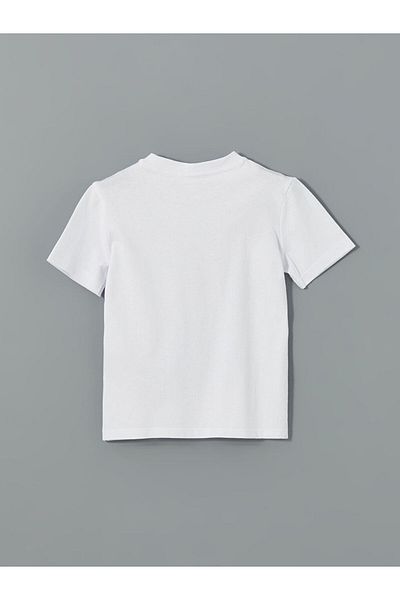 LC Waikiki Crew Neck Printed Boy's T-Shirt