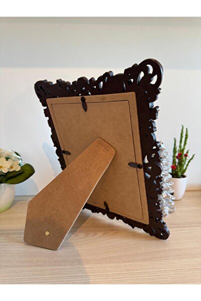 MGS COLLECTION Decorative Picture Frame Rose Motif Gülşah Frame 15X20 cm