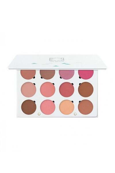 OFRA لوحة أحمر الخدود الاحترافية متعددة الألوان 12 × 4 جم