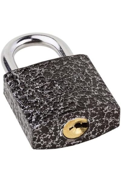 MCreative Lock Padlock (Cast - Black, 25 mm)