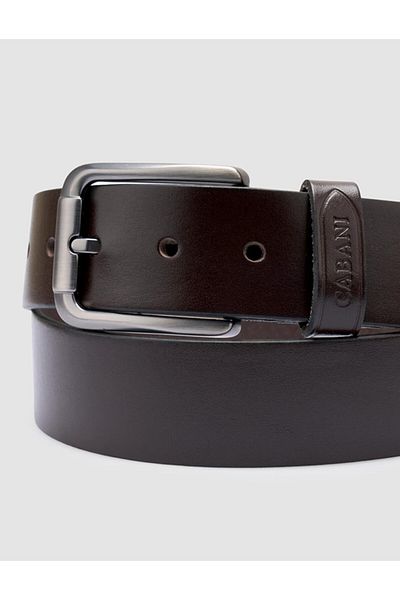 Cabani 100% Genuine Leather Brown Men's Classic Belt