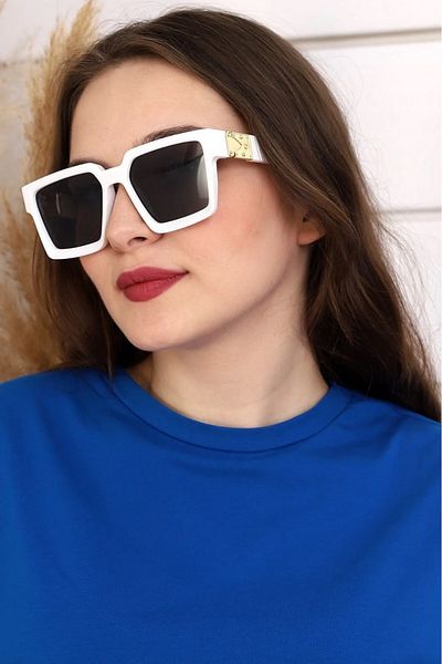 Rams Sunny White Gold Sunglasses