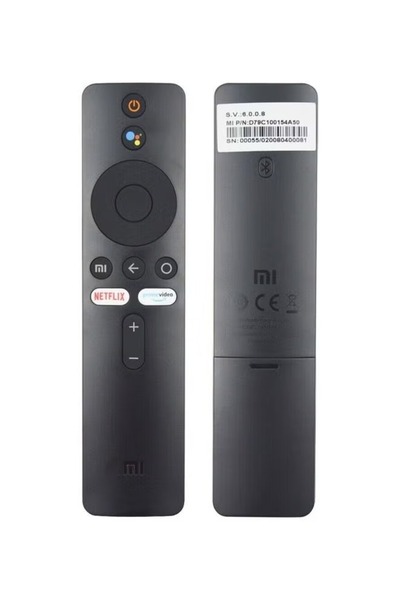 Primo Plus New Original MI TV Stick Box S And 4K Voice Activated Bluetooth Remote Control Black