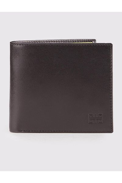 Cabani Men's Black Genuine Leather Wallet