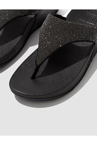 Fitflop Women Slip On Lulu Open Toe Post Sandals, Black