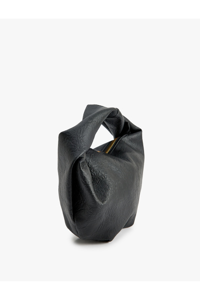 Koton Faux Leather Zipper Handbag