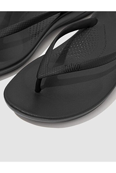 Fitflop Iqushion Ergonomic E54 Black Women's Flip Flops