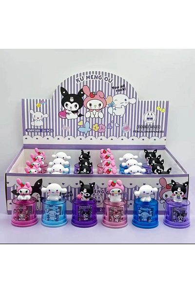 senacacollection Sanrio Pencil Sharpener Rotary - Headed Double Sharpener 1 Piece