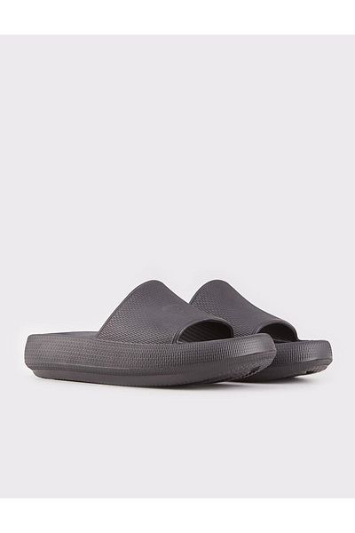 Cabani Women's Black Flat Slippers