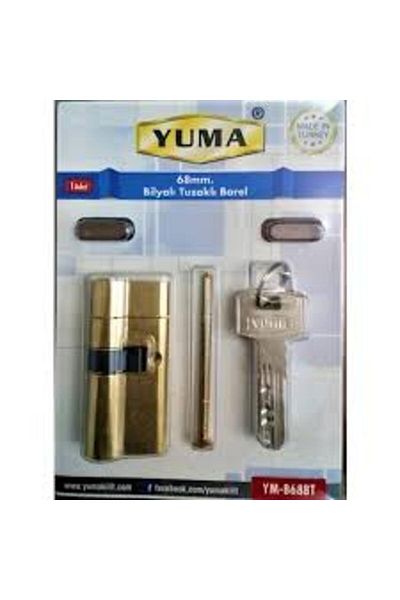 just cheap store 68MM Yellow Barrel - With Traps and Balls