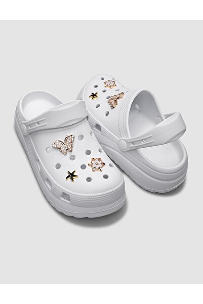 Cabani Γυναικείες παντόφλες Eva White Stone Snx