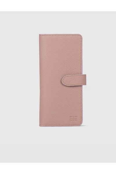 Cabani Genuine Leather Pink Women's Wallet