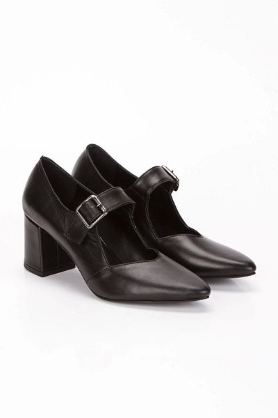 MFT AYAKKABI Pantofi de damă din piele naturală cu vârf ascuțit