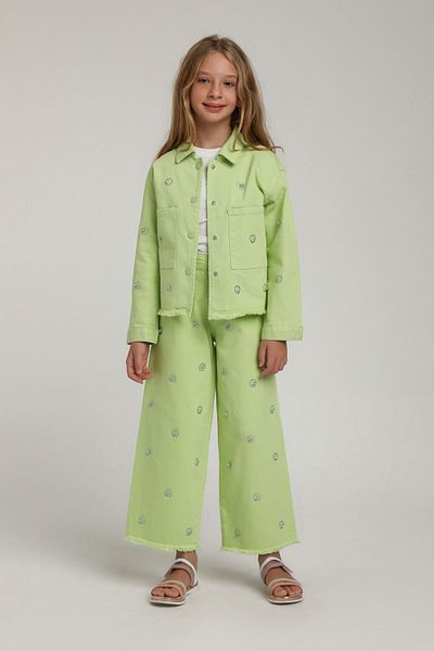HAUSEkids 4-14 Years Gloria Premium New Girl's 3-Piece Set-Pistachio Green