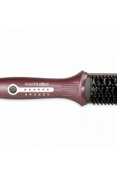 Fakir Illusion Effect Electric Hair Straightener Brush Violet 3612Seri