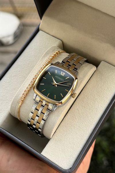 Homies Women's Wrist Watch and Bracelet Gift Box - Hm 293483965759